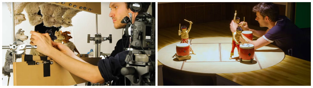 The animators at work on various scenes from ‘Isle of Dogs.’ Images courtesy of Fox Searchlight.