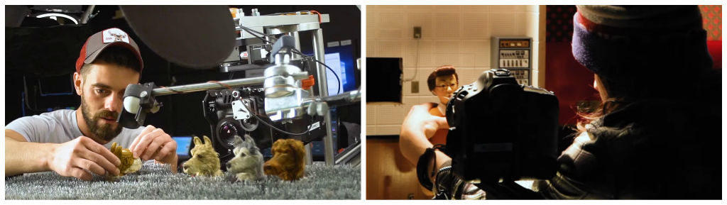 The animators at work on various scenes from ‘Isle of Dogs.’ Images courtesy of Fox Searchlight.