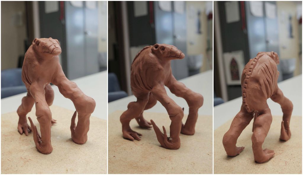 Clay Maquette Concept by Andy Montejano. Photos courtesy of Jonathan Galvan Corona.