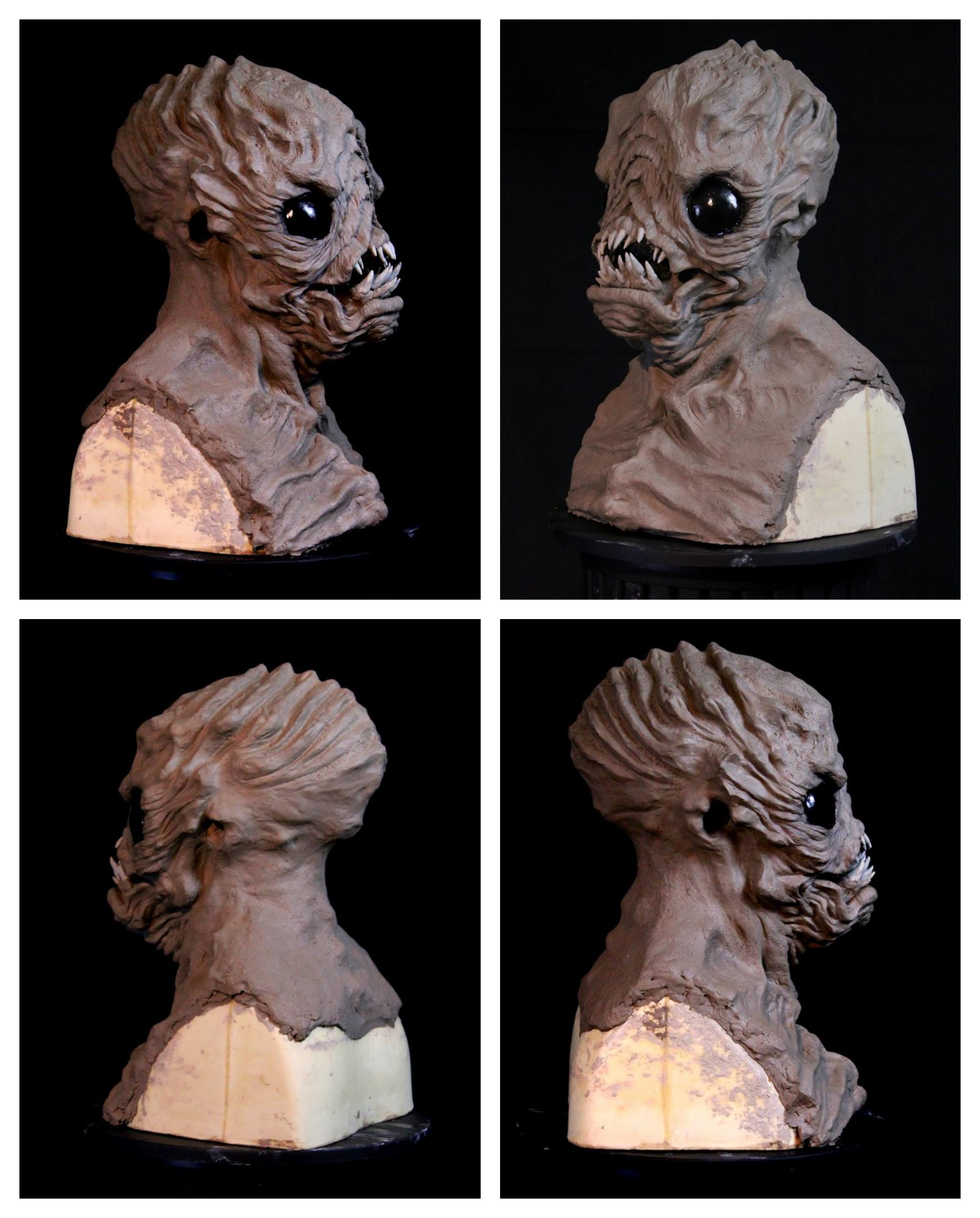 Movie Monster Mask for a new short film, The Closet Dweller.