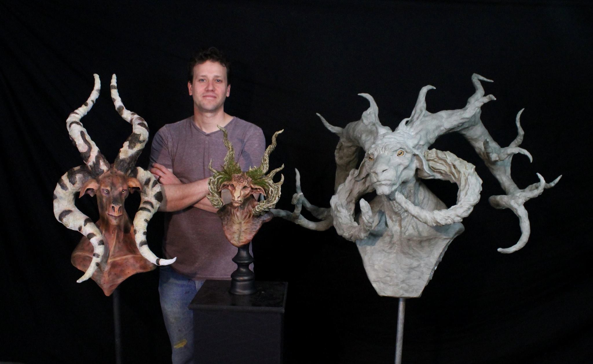 Me and my ArtPrize entries from 2016.
