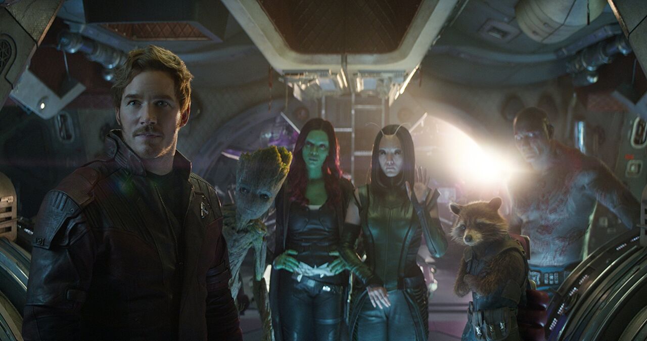 Guardians of the Galaxy join the fray in Avengers: Infinity War. Source: Marvel Studios