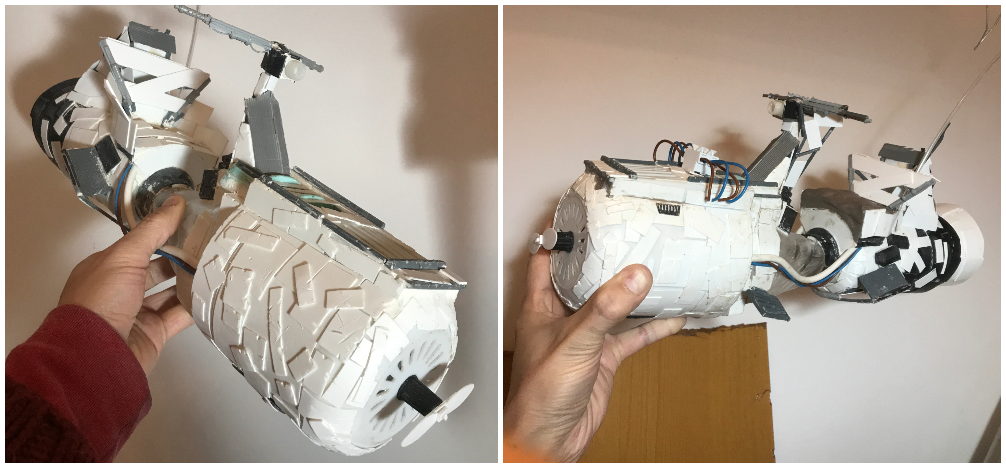 The making of Harley the hoverbike.