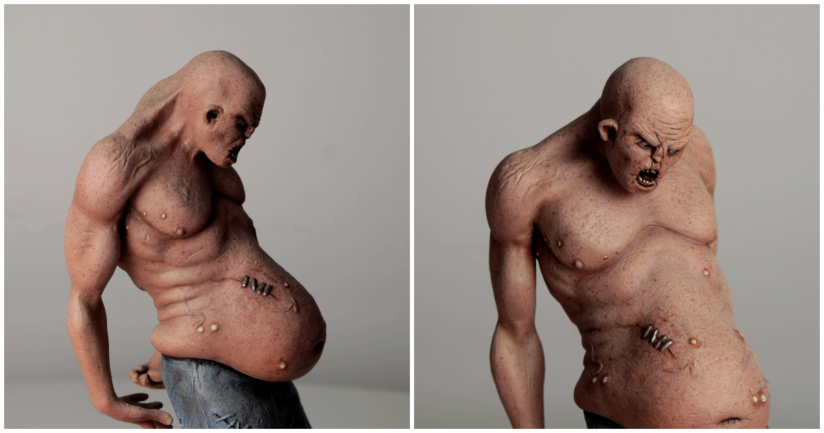 Bloated Mutant (1/6th scale) - Monster Clay.