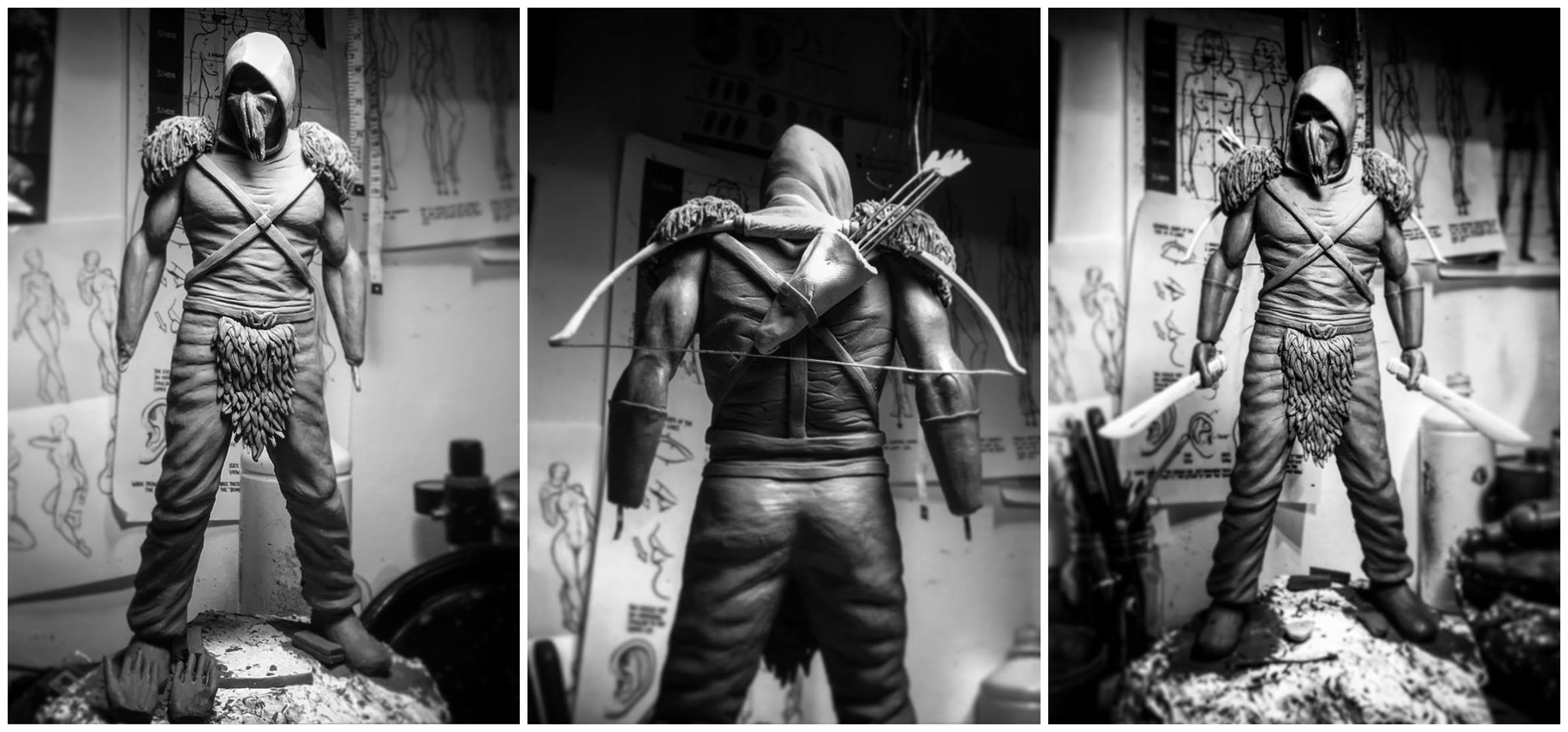 WIP - Deerstalker (1/6th scale) - Monster Clay.