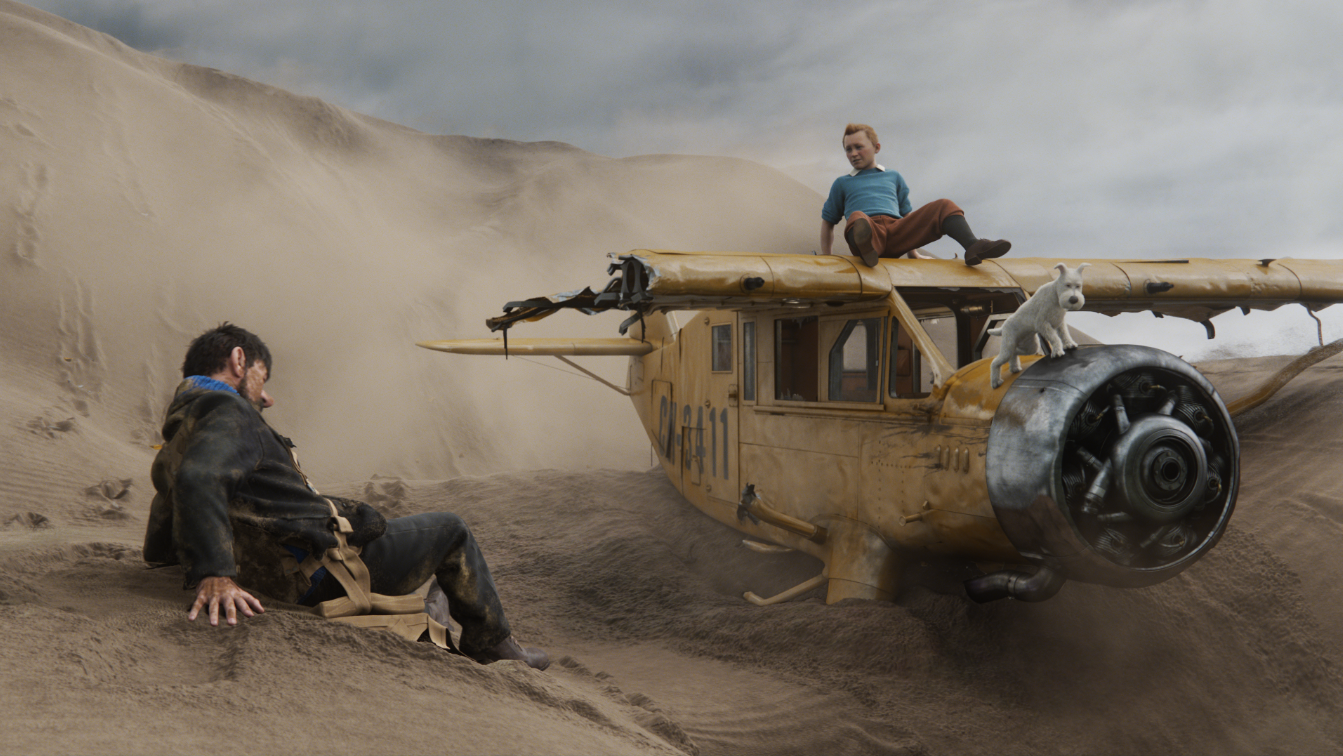 Images from The Adventures of Tintin. All images courtesy Paramount Pictures.