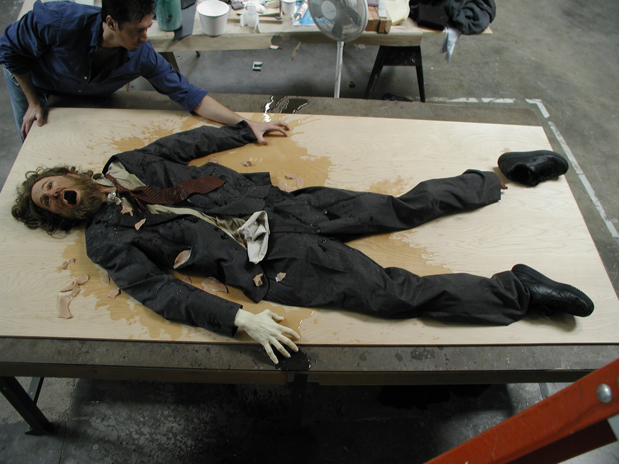 Dummy for the demon Amin (Tanoai Reed) who disintegrates after being hit with a shotgun blast of holy water.
