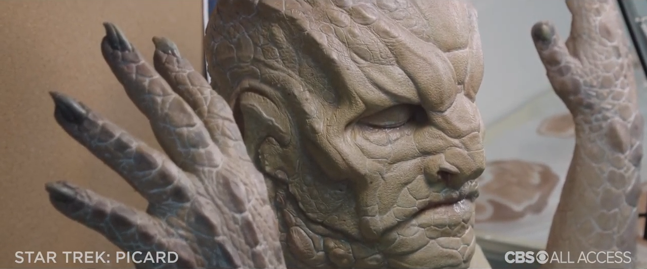 Images documenting the creation of Mr. Vup from concept to finished foam and silicone pieces at Vincent Van Dyke Effects.&nbsp; Images courtesy&nbsp;CBS All Access.