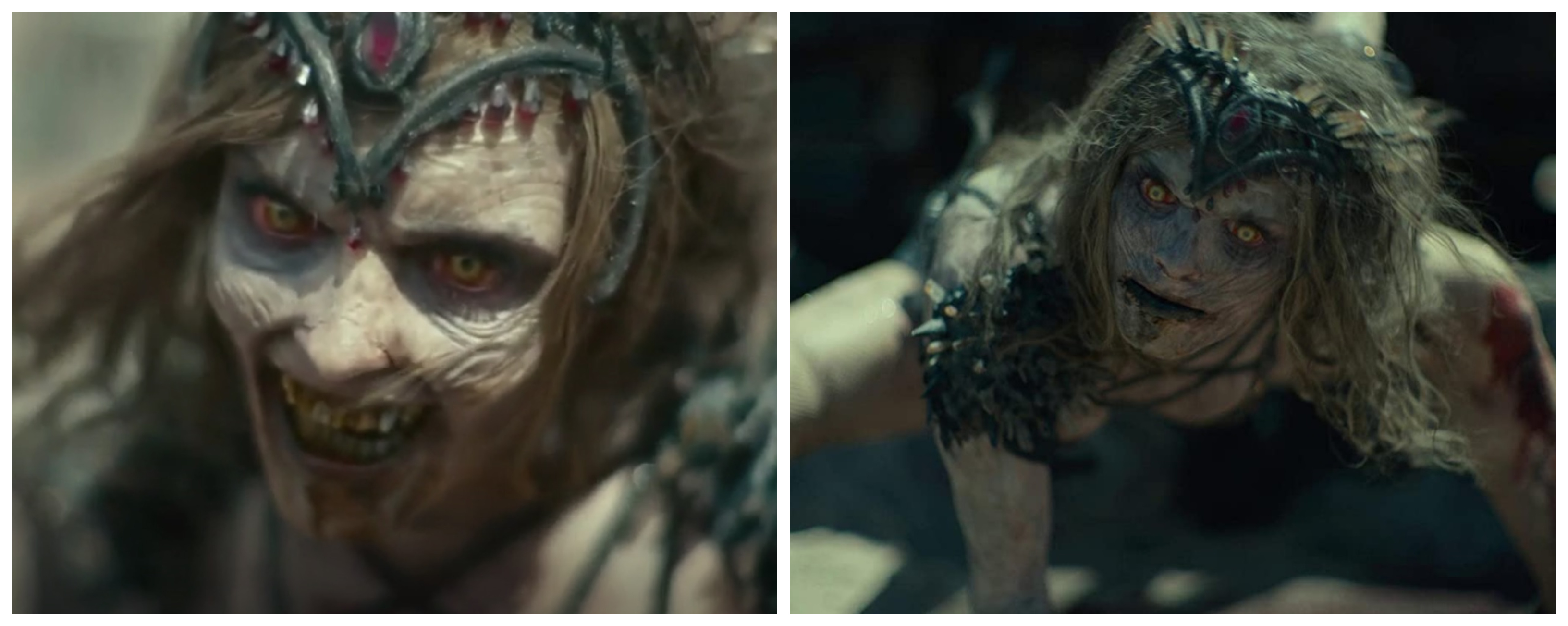 The 'Alpha' Zombie Queen played by Athena Perample.  Images courtesy Netflix.