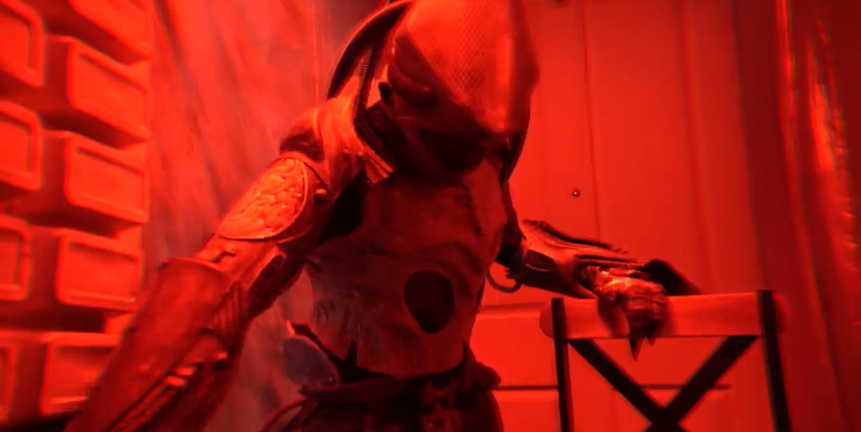 The creature from Incursion with Landon Hulsey inside.