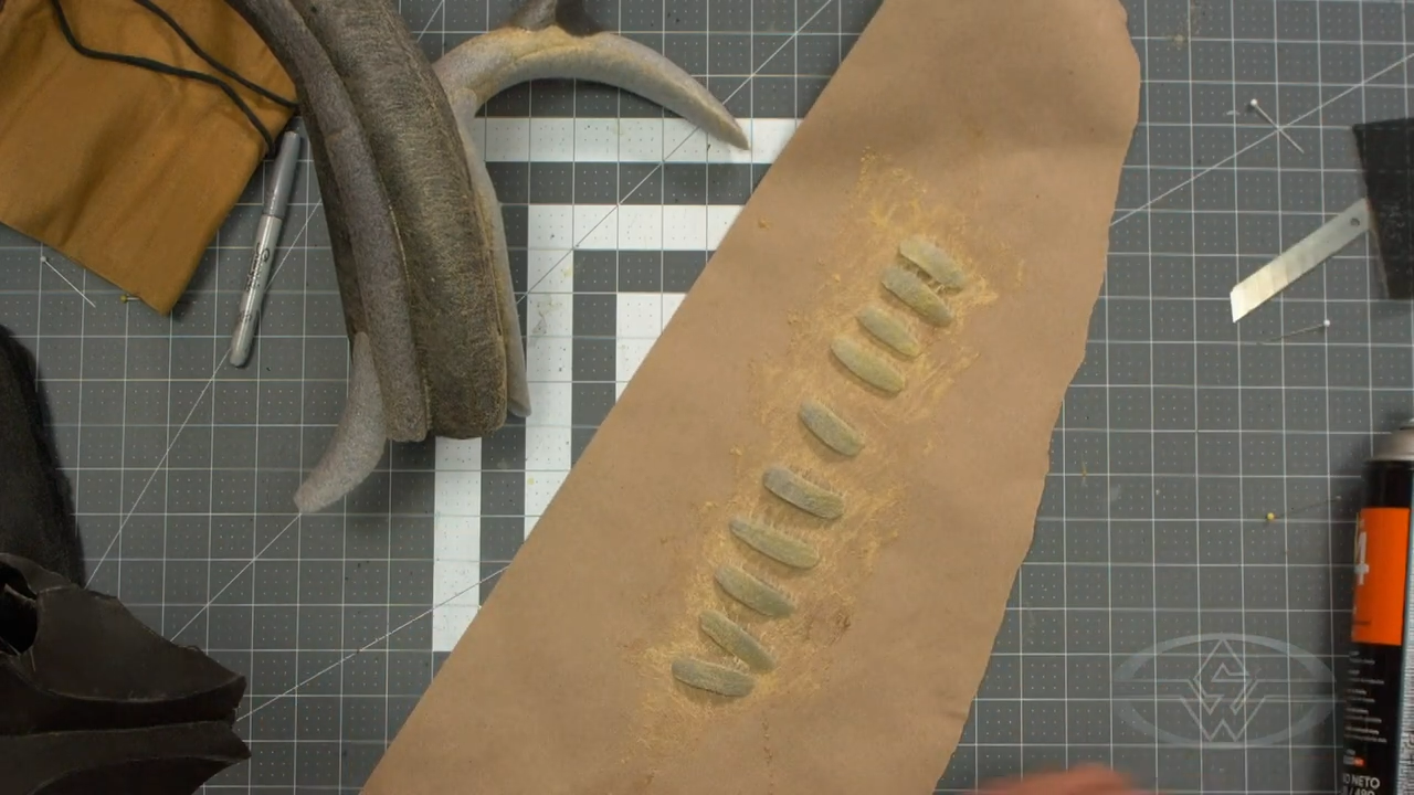 Costume & Mask Fabrication - How to Make Ridges for Horns | Stan ...
