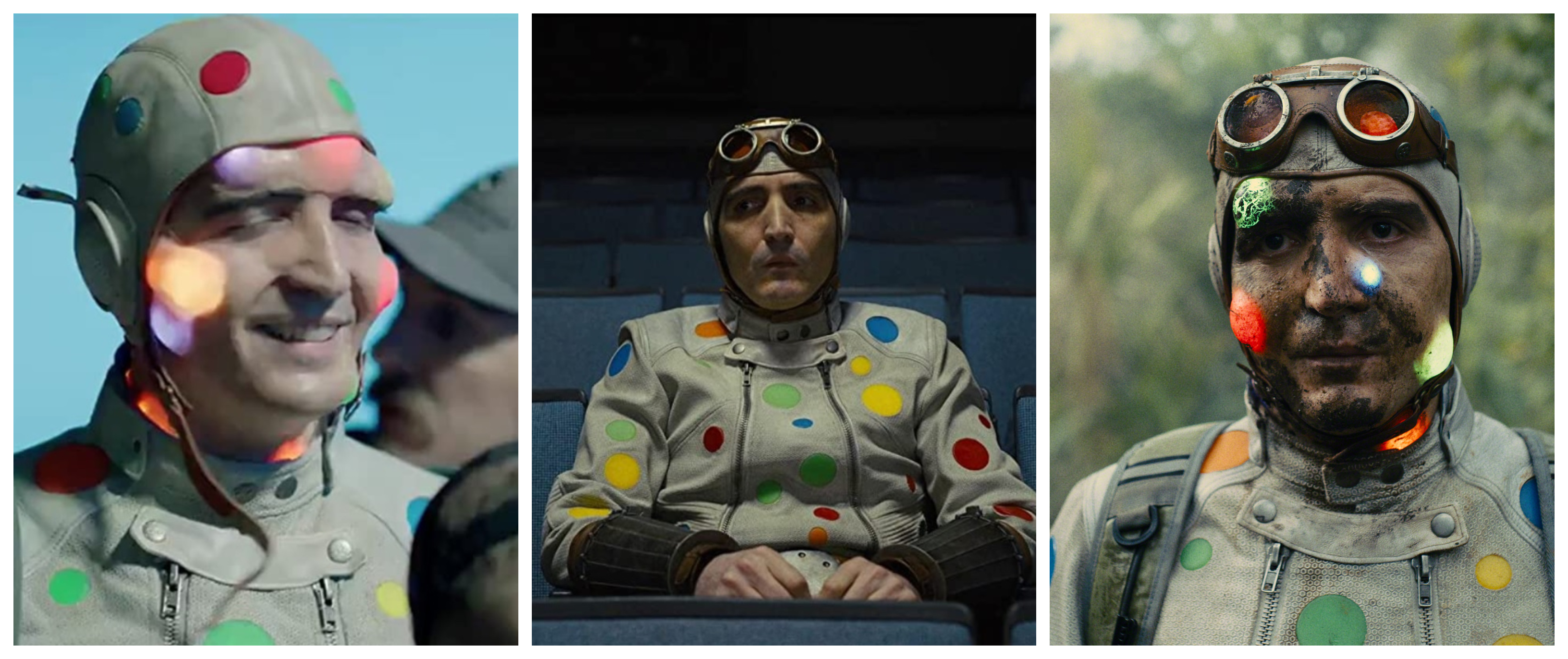 David Dastmalchian as the Polka-Dot Man. Images courtesy Warner Bros.