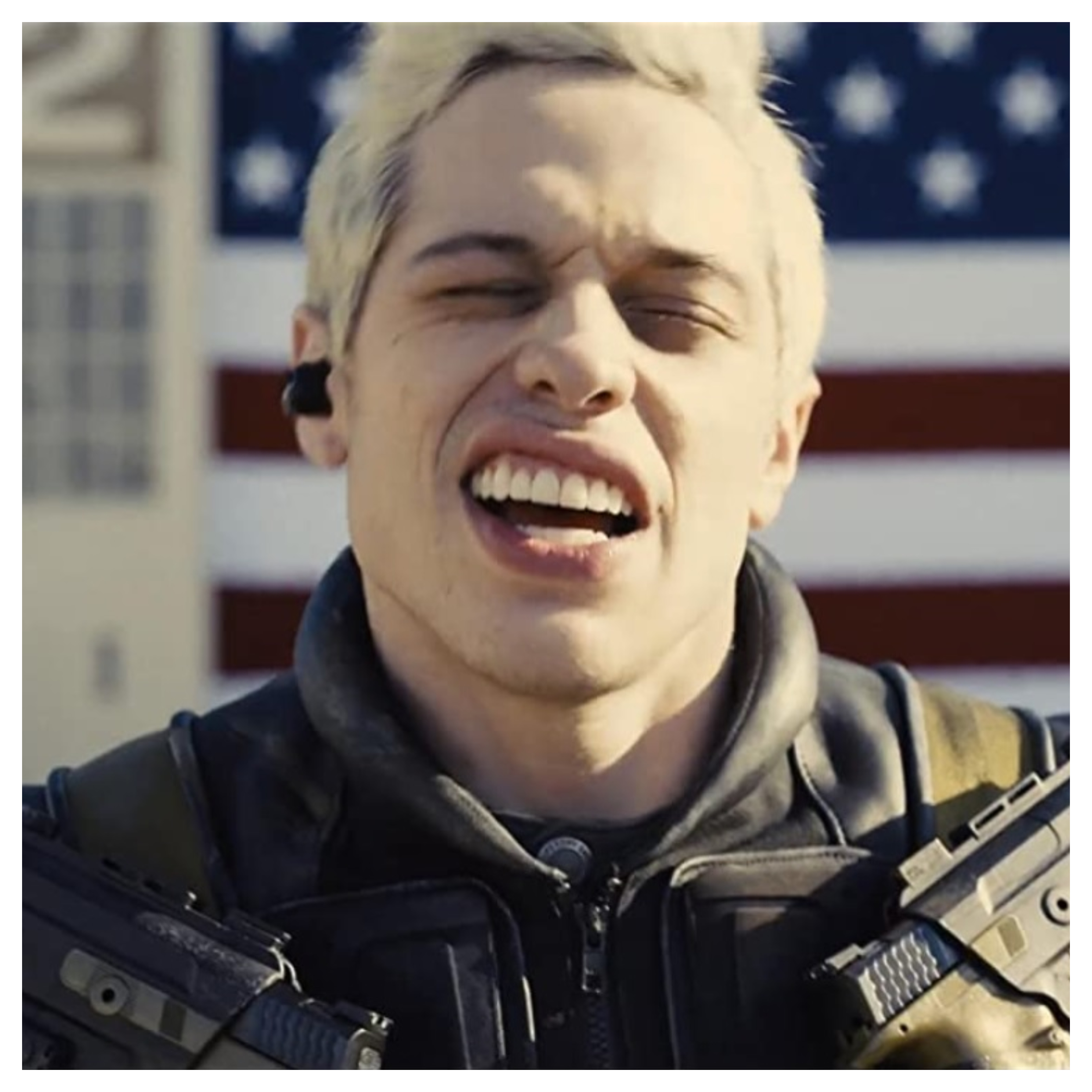 Saturday Night Live's wisecracking Pete Davidson as Blackguard. Image courtesy Warner Bros.