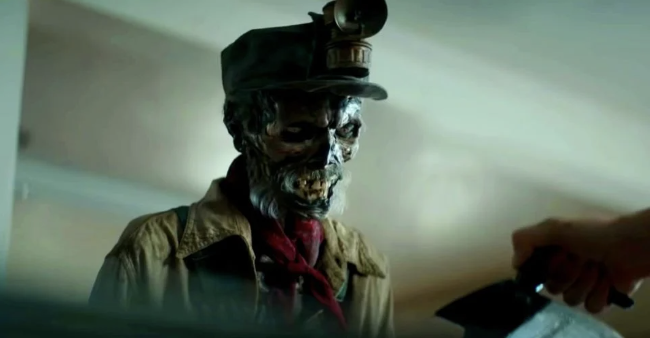 The Ghost Miner as he appears in Ghostbusters: Afterlife. Image courtesy Sony Pictures.