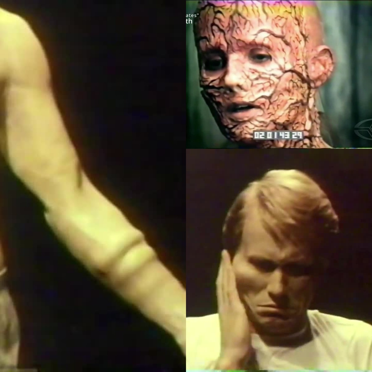 Test footage from the making of Altered States.
