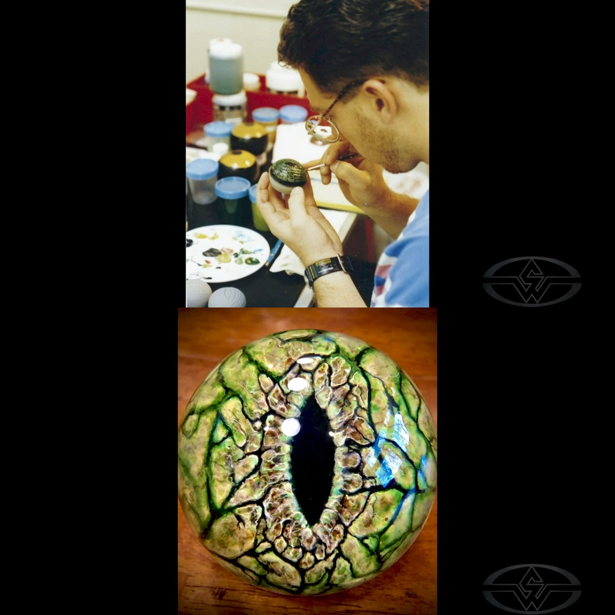 The History of the Dinosaur Eyes of Jurassic Park Stan Winston School of Character Arts
