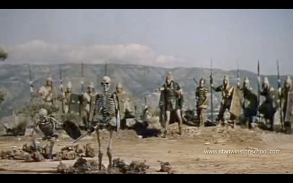 The skeleton army from Jason and the Argonauts kindled Alec Gillis' fascination with monsters.