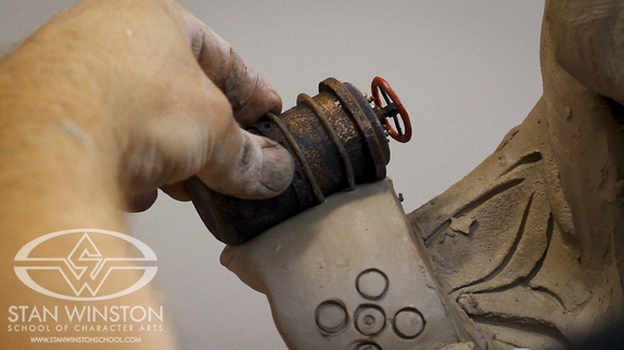 Sharing a sculptor’s secret you’ll never forget, Don integrates found objects into his sculpture, saving time and enhancing the desired effect.