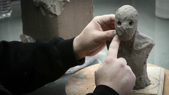Start with a humanoid first in WED clay.