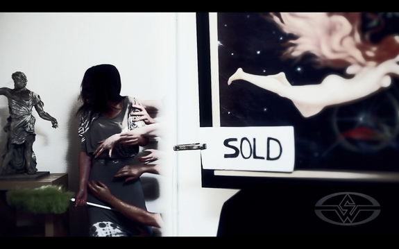 The final 4th Dimension&nbsp;effect where eerie hands grab at our hero from a void in space.