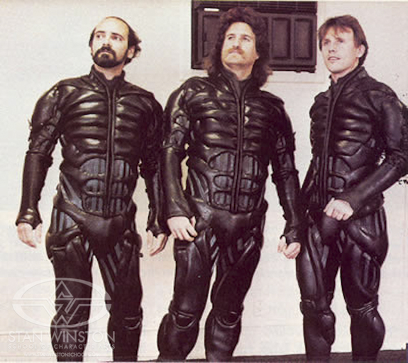Mark Siegel, Jerry Goodman, and Bill Bryan contributed to the methodology of the stillsuits featured in David Lynch's Dune.
