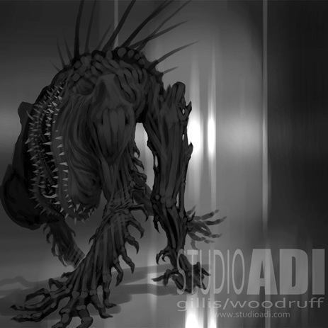 'Harbinger Down' Kickstarter Campaign! Support Practical Effects. Harbinger Down designs. Click to view them on Kickstarter.