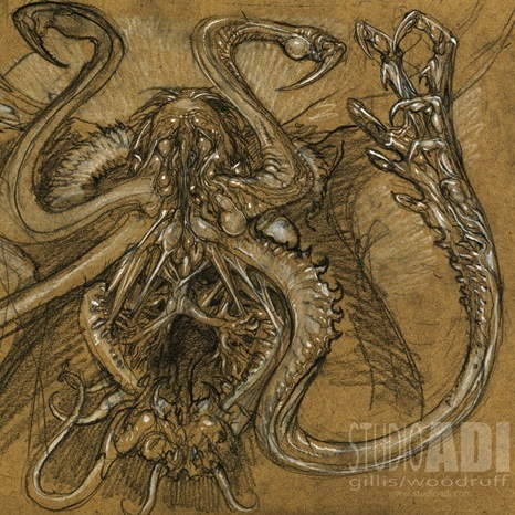 'Harbinger Down' Kickstarter Campaign! Support Practical Effects. Harbinger Down designs. Click to view them on Kickstarter.