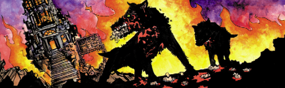 This story wouldn’t be complete without Hell hounds.