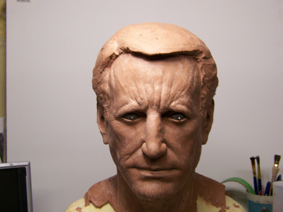 Roy Scheider as Chief Martin C. Brody, for KNB's life-size JawsFest display.