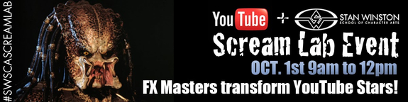 ONLINE MONSTER EVENT! Makeup FX Masters Transform YouTube Stars!