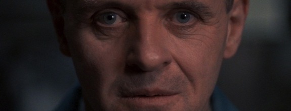 Meet Dr. Lecter, as portrayed by Anthony Hopkins.