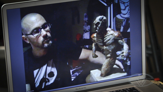 Each student sculpts along and some share their journey on camera, getting Jordu's valuable guidance along the way.