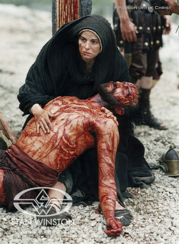 The makeup challenge that inspired a revolution in the industry - The Passion of the Christ.