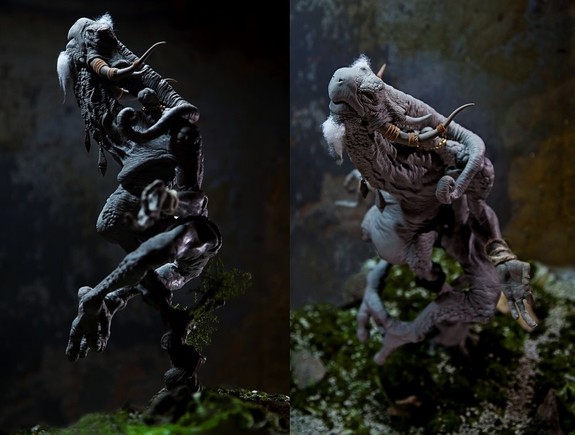 SWSCA Creature Sculpting Contest winner, Anurag'Anan by Lucas Morawski.