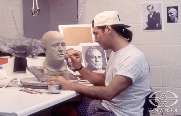 Mike Smithson details a Marlon Brando likeness sculpture. The scene where Dr. Moreau is killed and burned required a replica of the actor. When Marlon Brando didn't show up for his life-casting session, Shane Mahan called on Dick Smith, who - for The Godfather (1972) - had made a life cast of the actor two decades previous.
