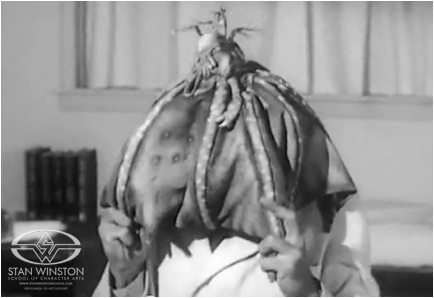 Yet another fabricated creature from Paul Blaisdell's time with B-movie king Roger Corman.