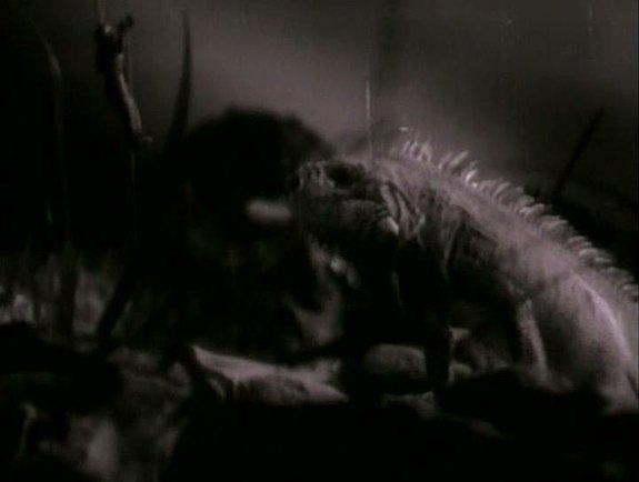 The “monster” revealed in The Secret of the Loch (1934).