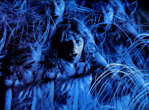 Suzy Bannion (Jessica Harper) is an American ballet student who moves to Germany to study dance at a creepy academy.