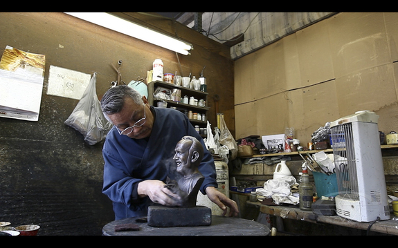 For over 20 years, Joaquin Quintero has been one of the head Patina Artists at the Foundry.