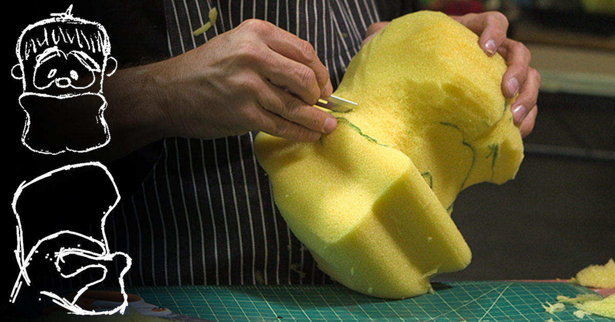 How to Make Foam Puppets Part 1 Stan Winston School of Character Arts