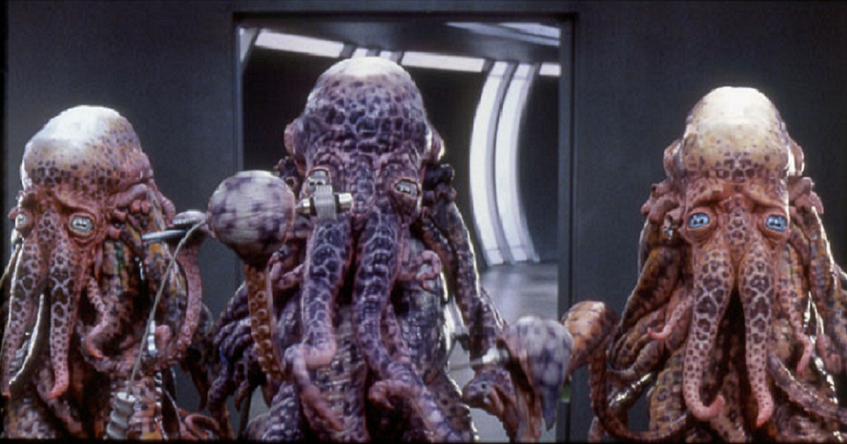 GALAXY QUEST Making Thermians and other creatures and effects Go